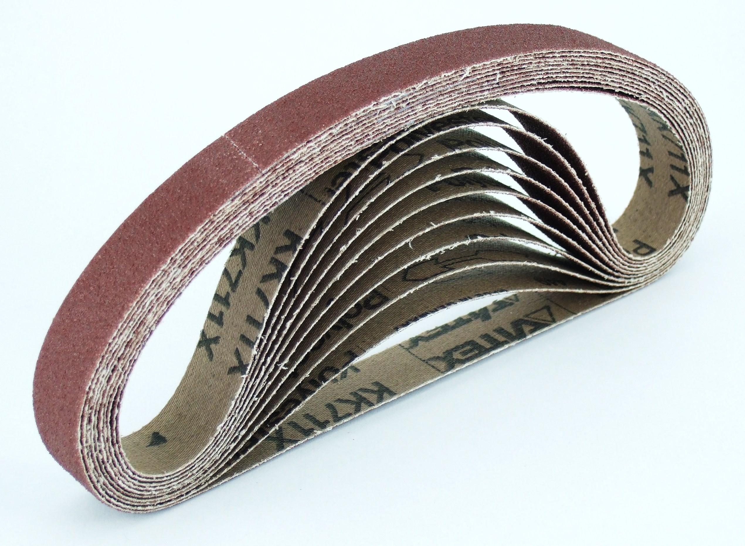 Structure and use of polishing abrasive belt